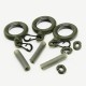 Holy Mackerel Predator "Elements" Range - Weedy Green Ceramic Run Rings