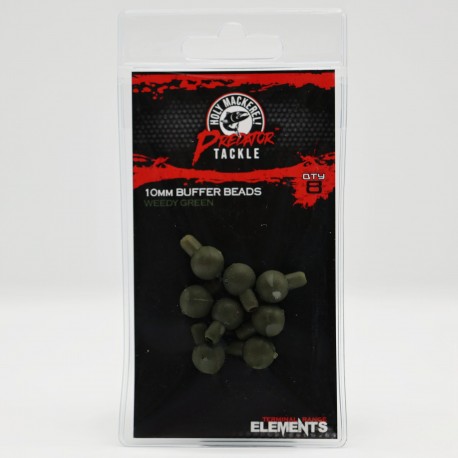 Holy Mackerel Predator "Elements" Range - Weedy Green Buffer Beads