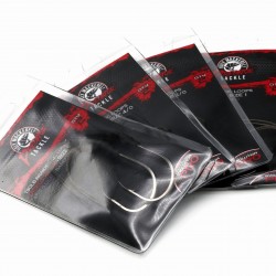 Holy Mackerel Predator "Evolution Pro" Range - Silurus QC-L Direct Hook Braided Loops - Barbed