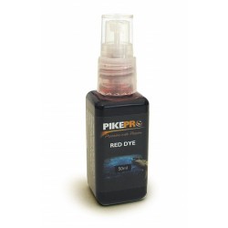 PikePro Red Liquid Bait Dye - 50ml Spray Bottle