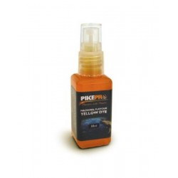 PikePro Yellow Mackerel Flavoured Liquid Bait Dye - 50ml Spray Bottle