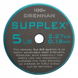 Drennan Supplex Monofilament Line - 100m Spools - All Sizes