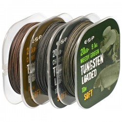 ESP Tungsten Loaded Soft Hooklink Material - All Colours