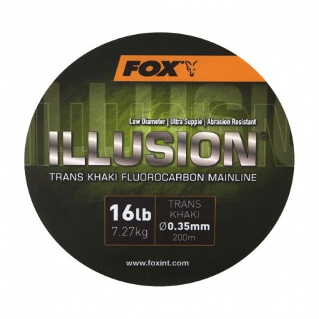 Fox Illusion Trans Khaki 200m Fluorocarbon Line