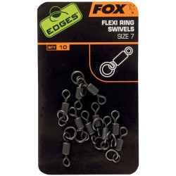 Fox Edges Flexi Ring Swivels - All Sizes