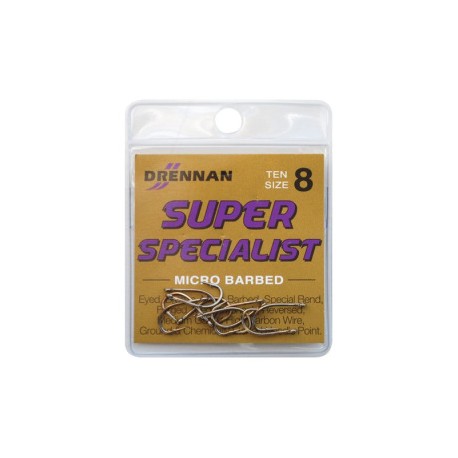 Drennan Super Specialist Micro Barbed **Size 10** 