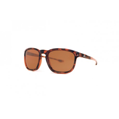 Fortis "Strokes" Polarised Sunglasses - Tortoise Shell Frame / 247 Brown Lens