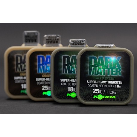 Korda Dark Matter Tungsten Coated Braid - All Sizes