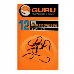 Guru LWG Spade End Barbless Hooks - All Sizes