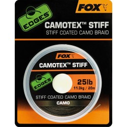 Fox CamoTex Stiff Camo Coated Braid - All Sizes
