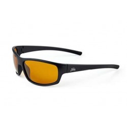 Fortis "Essentials" Polarised Sunglasses - Matte Black Frame / AMPM Amber Lens