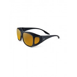 Fortis "Overwraps" Polarised Sunglasses - Matte Black Frame / Switch Lens