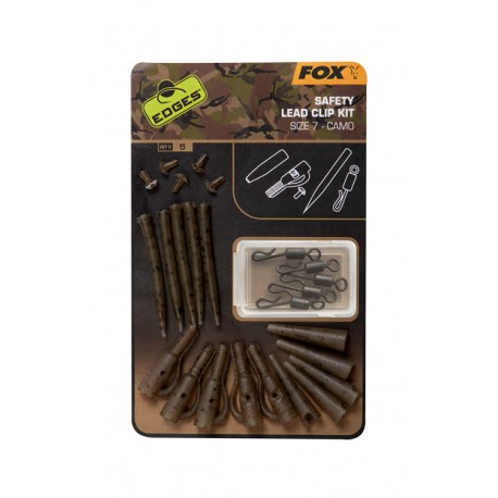 Fox "The Edges Camo" Range - Safety Lead Clip Kit