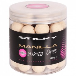 Sticky Baits Manilla 16mm "White Ones" Wafters