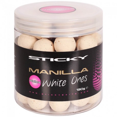Sticky Baits Manilla 16mm "White Ones" Wafters