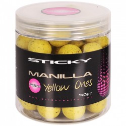 Sticky Baits Manilla 16mm "Yellow Ones" Round Wafters