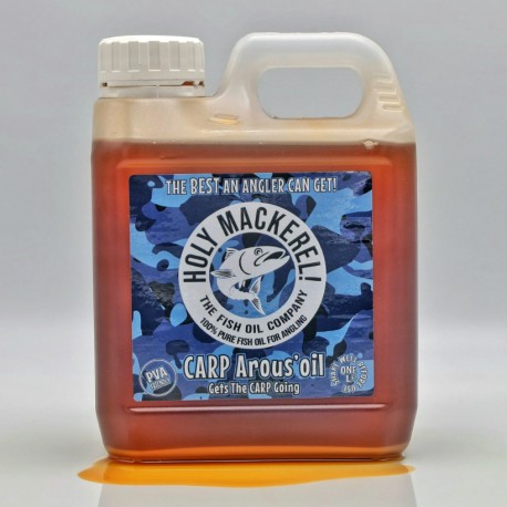 Holy Mackerel Carp Arous' Oil - 1 Litre Jerry Can