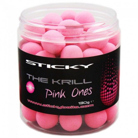 Sticky Baits The Krill "Pink Ones" 16mm Round Wafters