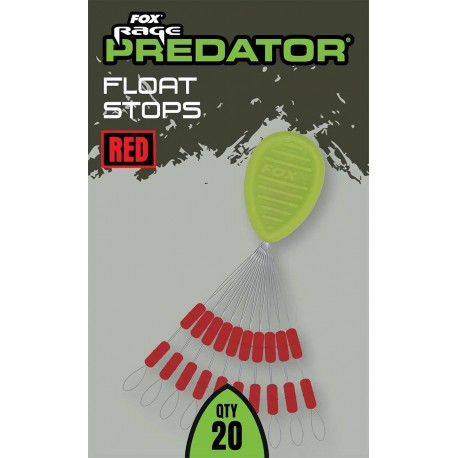 Fox Rage Predator Red Float Stops