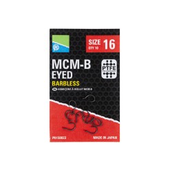 Preston Innovations MCM-B Eyed Barbless Hooks