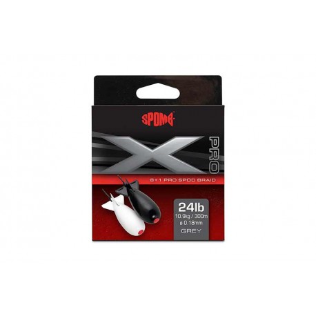 Spomb X Pro Spod & Marker Braid - 24lb Grey