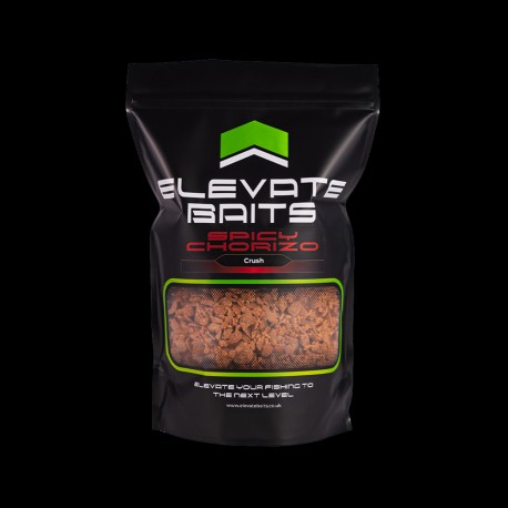 Elevate Baits Spicy Chorizo Range - 1kg Shelf Life Boilie Crush
