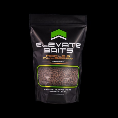 Elevate Baits Maple & Mulberry Range - 1kg Elite Pellet Mix