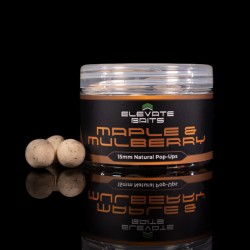 Elevate Baits Maple & Mulberry Range - 15mm Natural Pop-Ups