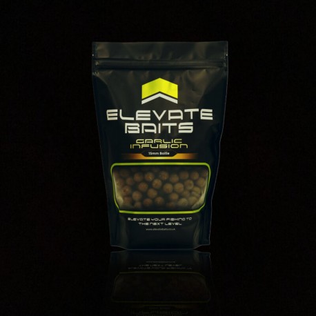 Elevate Baits Garlic Infusion Range - 1kg Shelf Life Boilies