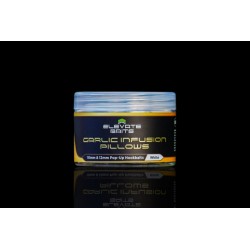 Elevate Baits Garlic Infusion Range - 10 & 12mm White Pop-Up Pillows