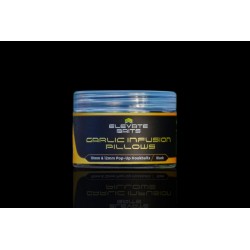 Elevate Baits Garlic Infusion Range - 10 & 12mm Black Pop-Up Pillows