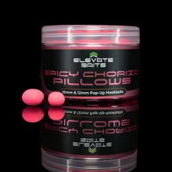 Elevate Baits Spicy Chorizo Range - 10 & 12mm Pink Pop-Up Pillows