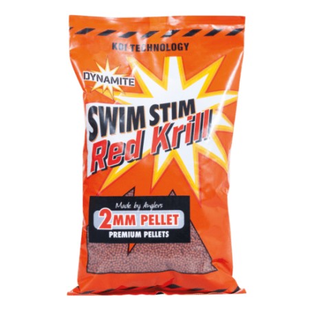 Dynamite Baits Swim Stim Red Krill Feed Pellets