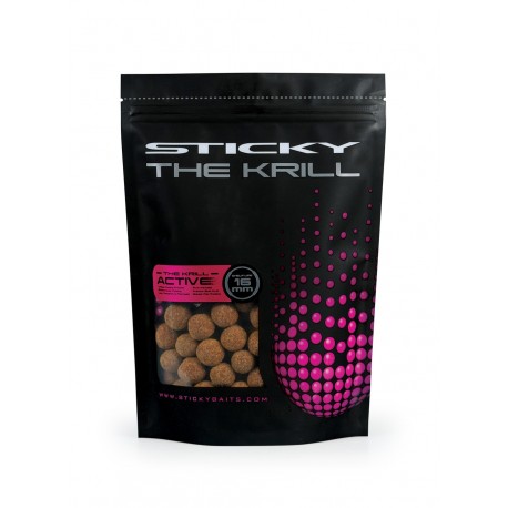 The Krill "Active" Shelflife Boilies - 1Kg Bag