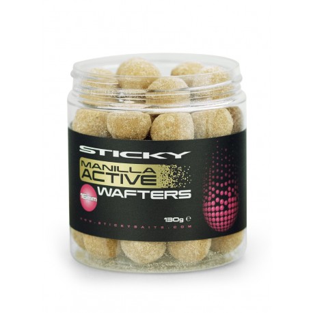 Sticky Baits Manilla "Active" 16mm Wafters
