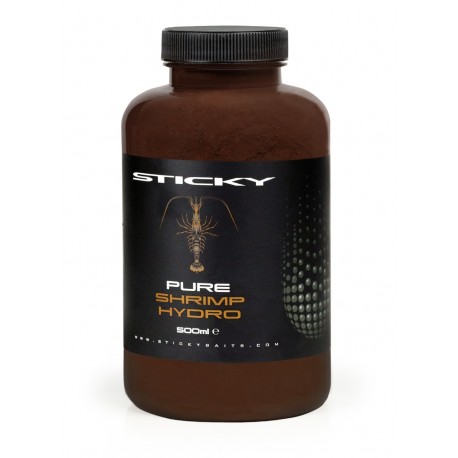 Sticky Baits Pure Shrimp Hydro Liquid - 500ml Bottle