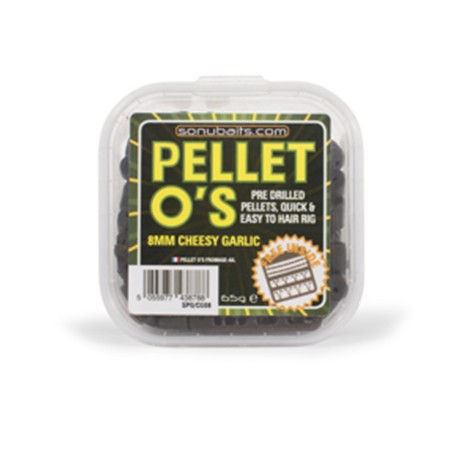 Sonubaits Pre-Drilled Cheesy Garlic Pellet O's