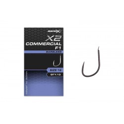 Matrix X2 Barbless Commercial F1 Hooks