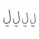 Matrix X8 Barbless X-Power Carp Rigger Hooks