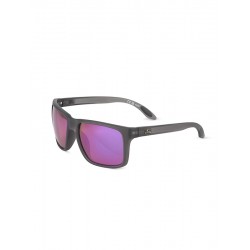 Fortis "Bays" Polarised Sunglasses - Gunsmoke Frame / Rose + Purple X-Blok Lens