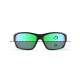 Fortis "Finseeker" Polarised Sunglasses - Black Frame / Switch + Green X-Blok Lens