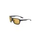 Fortis "Isolators" Polarised Sunglasses - Square Black Frame / Amber AMPM Lens