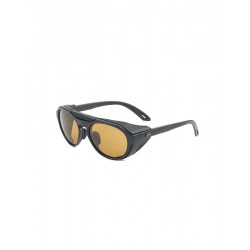 Fortis "Isolators" Polarised Sunglasses - Round Black Frame / Amber AMPM Lens