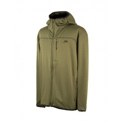 Fortis "Trail" Olive Green Zipped Hoodie