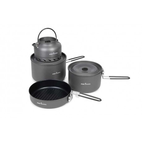 Fox Cookware Range - 4 Piece Deluxe Cook Set