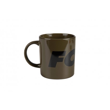 Fox Green & Black Logo Ceramic Mugs