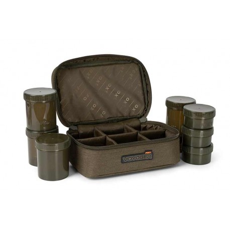 Fox Voyager Luggage Range - 8 Pot Hookbait Case