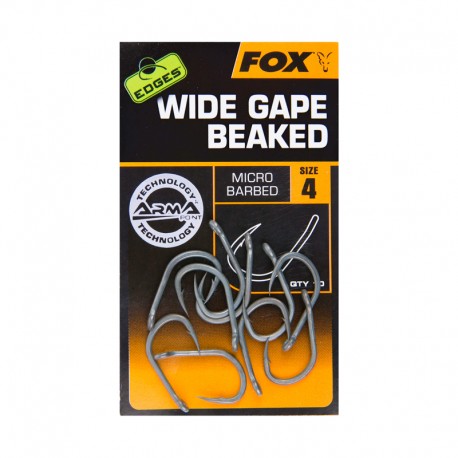 Fox Arma Point Hook Range - Wide Gape Beaked