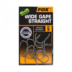 Fox Arma Point Hook Range - Wide Gape Straight
