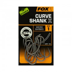 Fox Arma Point Hook Range - Curve Shank X